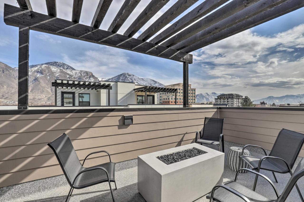 Chic And Sunny Provo Townhome With Rooftop Deck! Exteriér fotografie