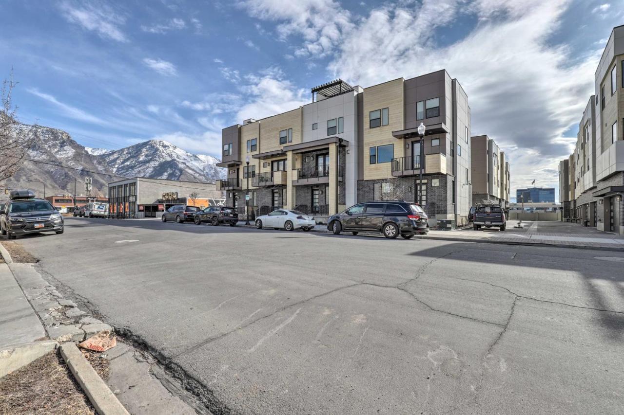 Chic And Sunny Provo Townhome With Rooftop Deck! Exteriér fotografie