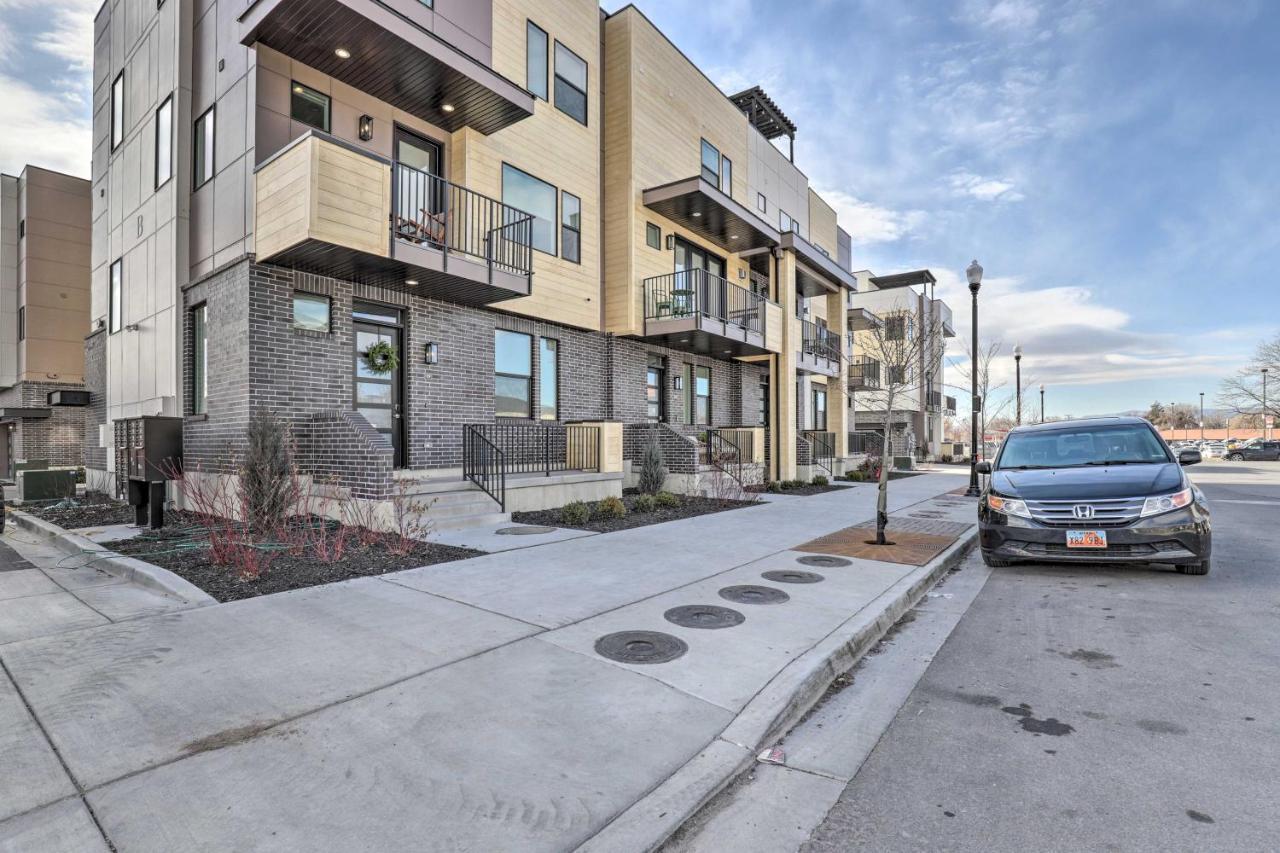 Chic And Sunny Provo Townhome With Rooftop Deck! Exteriér fotografie