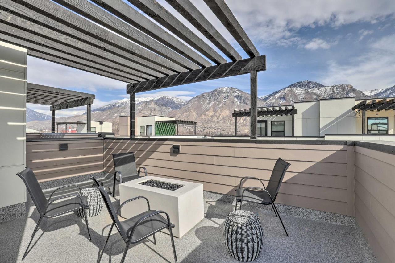 Chic And Sunny Provo Townhome With Rooftop Deck! Exteriér fotografie