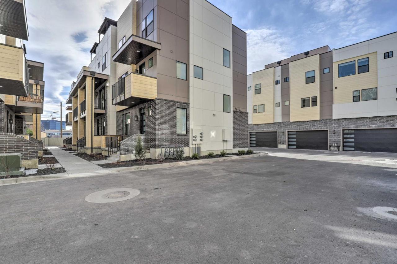 Chic And Sunny Provo Townhome With Rooftop Deck! Exteriér fotografie